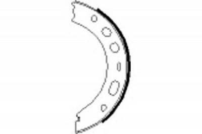 HELLA PAGID 8da355050661 -  Комплект тормозных колодок, стояночная тормозная система